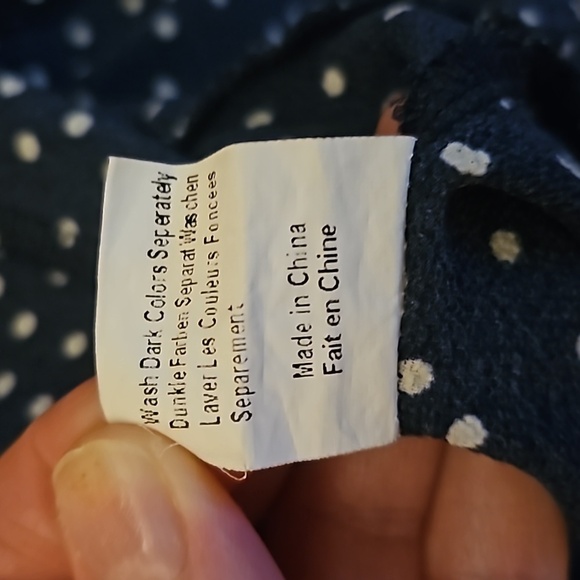 RELIPOP Polka Dot Ruffle Flounce Wrap Dress Large - Picture 10 of 10